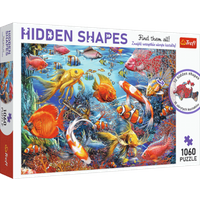 TREFL 10676 Underwater Life Hidden Shape Puzzle 1060 Teile von Trefl