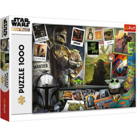 TREFL 10718 Puzzle 1000 Teile - Star Wars Mandalorian Grogu Collection von Trefl