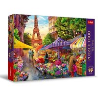 TREFL 10799 Puzzle Premium Plus 1000 Teile – Blumenmarkt Paris TREFL 10799 Puzzle Premium Plus 1000 Teile – Blumenmarkt Paris von Trefl