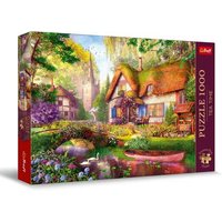 TREFL 10804 Puzzle Premium Plus 1000 Teile – Eine Hütte im Wald TREFL 10804 Puzzle Premium Plus 1000 Teile – Eine Hütte im Wald von Trefl