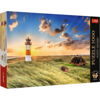 TREFL 10823 Deutschland-Puzzle 1000 Teile Leuchtturm Sylt von Trefl