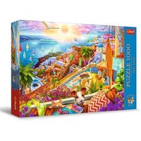 TREFL 10842 Puzzle 1000 Teile Premium Plus - Tea Time: Mit Besuch auf Santorini TREFL 10842 Puzzle 1000 Teile Premium Plus - Tea Time: Mit Besuch auf Santorini von Trefl