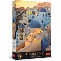 TREFL 10853 Puzzle 1000 Teile Premium Plus - Photo Odyssey: Stadt Oia, Santorini TREFL 10853 Puzzle 1000 Teile Premium Plus - Photo Odyssey: Stadt Oia, Santorini von Trefl