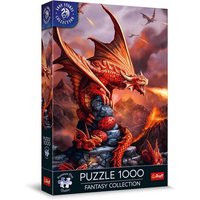 TREFL 10900 Puzzle 1000 Teile Premium Plus - Fantasy Collection: Fire Dragon TREFL 10900 Puzzle 1000 Teile Premium Plus - Fantasy Collection: Fire Dragon von Trefl