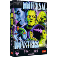 TREFL 12070 Puzzles 1000 Teile Premium Plus - Monsters TREFL 12070 Puzzles 1000 Teile Premium Plus - Monsters von Trefl