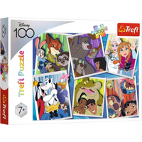 TREFL 13299 Kinderpuzzle 200 Teile Disney-Helden von Trefl