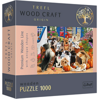 TREFL 20149 Holz-Puzzle 1000 Teile - Hundefreundschaft von Trefl