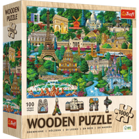 TREFL 20213 Puzzle 1000 Teile Wooden Puzzles - France - Famous Places TREFL 20213 Puzzle 1000 Teile Wooden Puzzles - France - Famous Places von Trefl