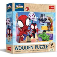 TREFL 20274 Holz-Puzzle 24 Teile Marvel, Spidey and his Amazing Friends TREFL 20274 Holz-Puzzle 24 Teile Marvel, Spidey and his Amazing Friends von Trefl