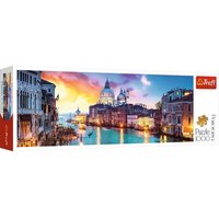 TREFL 29037 Puzzle 1000 Panorama - Canal Grande, Venedig von Trefl