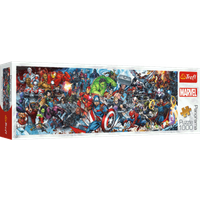 TREFL 29047 Join the Marvel Universe 1000 Teile Panorama Puzzle von Trefl