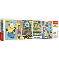 TREFL 29049 Minions 1000 Teile Panorama Puzzle von Trefl