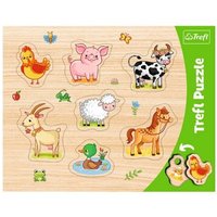 TREFL 31305 Rahmen-Puzzle - Tiere auf dem Bauernhof von Trefl