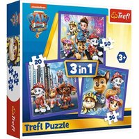 TREFL 34861 3 in 1 Puzzle - Paw Patrol / Der Film von Trefl