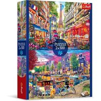 TREFL 37496 Puzzle 2 x 500 Teile Europäische Hauptstädte TREFL 37496 Puzzle 2 x 500 Teile Europäische Hauptstädte von Trefl