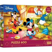 TREFL 37601 Puzzle 600 Teile - 40-jähriges Jubiläum von Trefl: Disney, Mickey Mouse und Freunde TREFL 37601 Puzzle 600 Teile - 40-jähriges Jubiläum von Trefl: Disney, Mickey Mouse und Freunde von Trefl