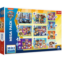 TREFL 90391 10 in 1 Puzzle - Paw Patrol von Trefl