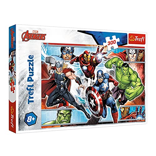 Trefl, Puzzle, Avengers, Marvel, 300 Teile, für Kinder ab 8 Jahren von Trefl