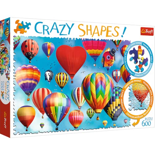 Trefl 916 11112 Edition EA 600pce Crazy Shapes-Colourful Balloons, Farbig von Trefl