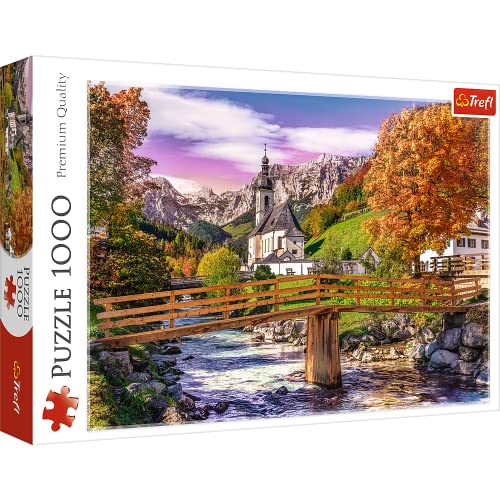 Trefl, Puzzle, Herbstliches Bayern, 1000 Teile, für Kinder ab 12 Jahren, mehrfarbig, 10623 von Trefl