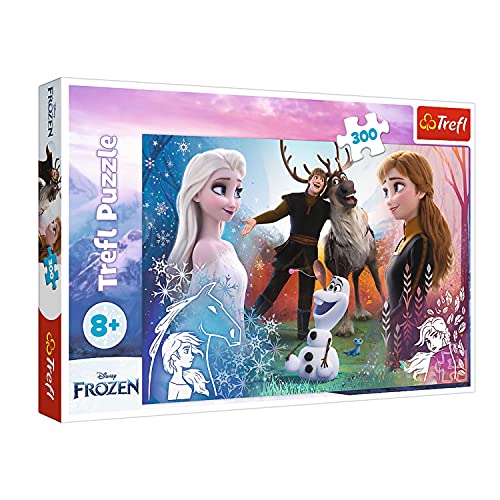 Trefl, Puzzle, Magische Zeit, Disney Frozen 2, 300 Teile, für Kinder ab 8 Jahren von Trefl