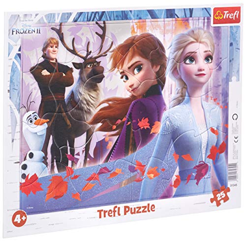 Trefl, Puzzle, Rahmenpuzzle mit Unterlage, 25 Teile, Abenteuer im Winterland, für Kinder ab 4 Jahren Trefl, Puzzle, Rahmenpuzzle mit Unterlage, 25 Teile, Abenteuer im Winterland, für Kinder ab 4 Jahren von Trefl