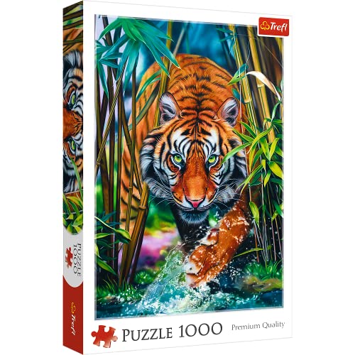 Trefl, Puzzle, Raubtiger, 1000 Teile, Premium Quality, für Erwachsene und Kinder ab 12 Jahren von Trefl