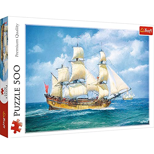 Trefl, Puzzle, Seefahrt, 500 Teile, Premium Quality, für Erwachsene und Kinder ab 10 Jahren von Trefl