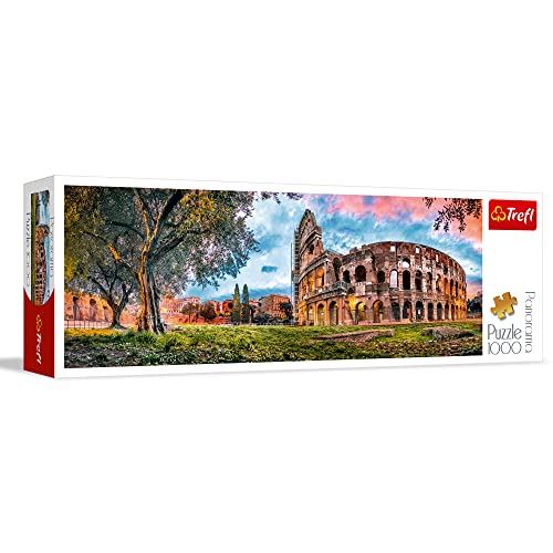 Trefl - "1000 Panorama" - Colosseum at dawn, 29030, Farbig von Trefl