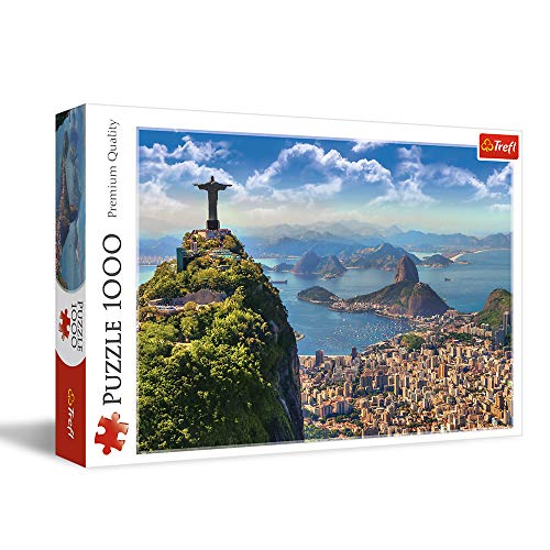 Trefl 10405 Rio de Janeiro, Brasilien 1000 Teile, Premium Quality, für Erwachsene und Kinder ab 12 Jahren Puzzle, Farbig von Trefl