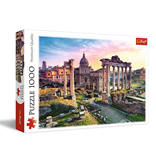 Trefl 10443 Puzzle Forum Romanum, 1000 Teile, Farbig, 104431 von Trefl