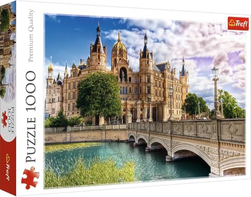 Trefl 10669 Schloss auf der Insel 1000 Teile, Premium Quality, für Erwachsene und Kinder ab 12 Jahren Puzzle von Trefl