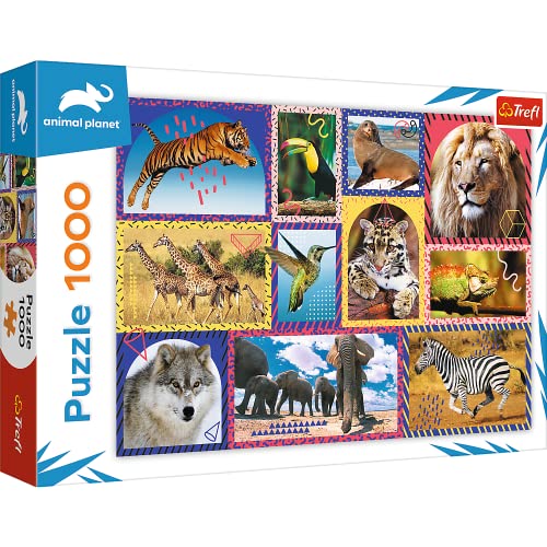 Trefl, Puzzle, Wilde Natur, 1000 Teile, Premium Quality, für Erwachsene und Kinder ab 12 Jahren von Trefl