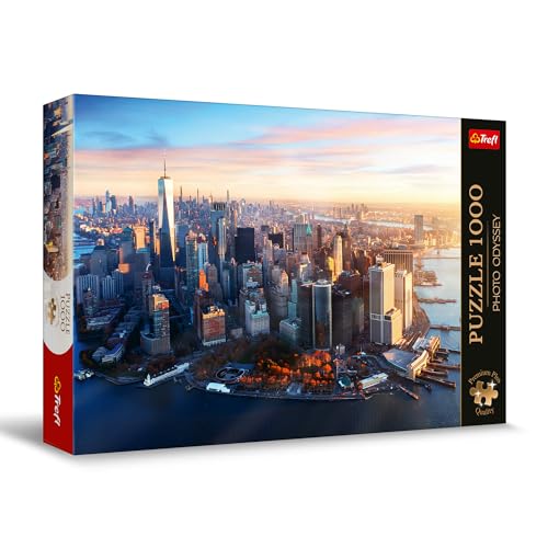 Trefl Premium Plus Quality - Puzzle Photo Odyssey: Manhattan, New York - 1000 Elemente, Einzigartige Fotoserie, Ideale Anpassung der Teile, für Erwachsene und Kinder ab 12 Jahren von Trefl