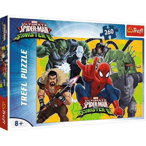 Trefl 13218 - Puzzle Spiderman in Aktion 260 Teile von Trefl