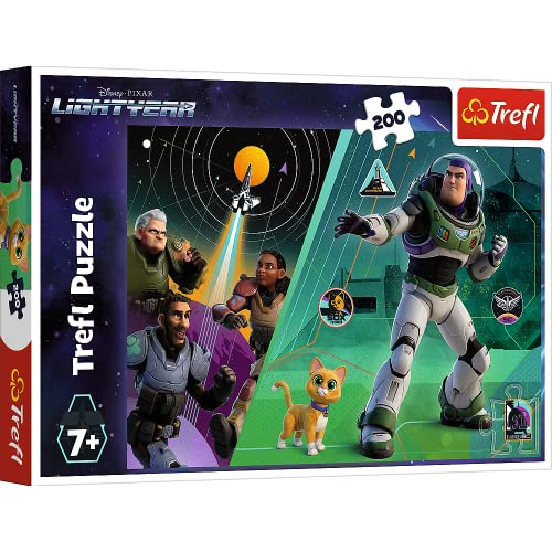 Trefl - Lightyear, Die Abenteuer von Buzz Lightyear - 200 Teile Puzzle - Bunte Puzzles mit Buzz Lightyear Figuren, kreative Unterhaltung, Spaß für Kinder ab 7 Jahren Trefl - Lightyear, Die Abenteuer von Buzz Lightyear - 200 Teile Puzzle - Bunte Puzzles mit Buzz Lightyear Figuren, kreative Unterhaltung, Spaß für Kinder ab 7 Jahren von Trefl