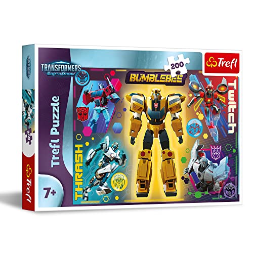 Trefl 13300 Transformers Kinderpuzzle, Mehrfarbig von Trefl