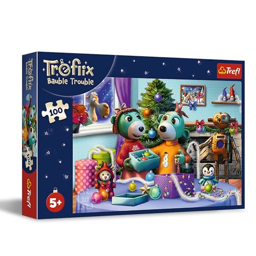 Puzzle 100 - Weihnachten der Familie Treflik von Trefl