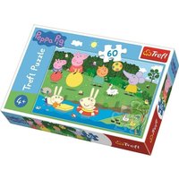 Trefl 17326 - Peppa Pig, Urlaubsspaß, Puzzle, 60 Teile von Trefl