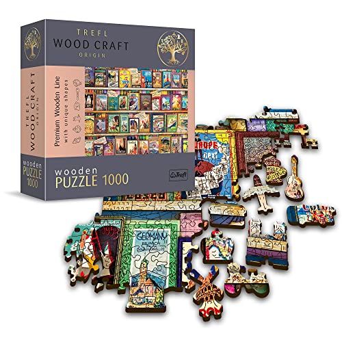 Holz Puzzle 1000 Weltreiseführer von Trefl