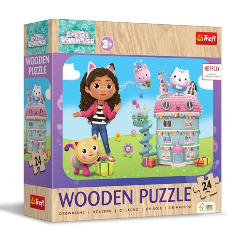 Holz Puzzle Junior 24 - Gabby's Dollhouse von Trefl