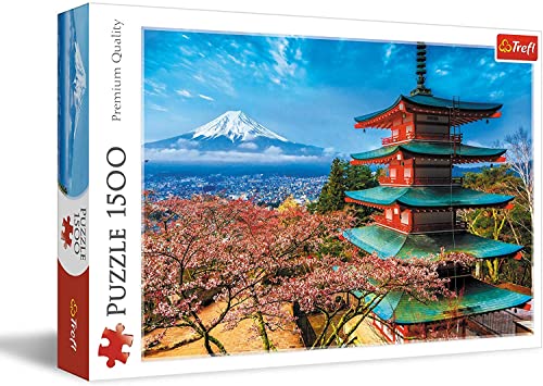 Trefl 261325 Puzzle Mount Fuji, 1500 Teile, Farbig von Trefl