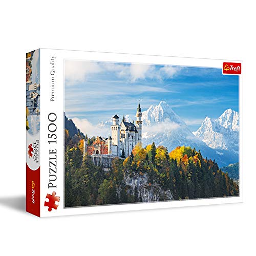 Trefl, Puzzle, Bayerische Alpen, 1500 Teile, Premium Quality, für Erwachsene und Kinder ab 12 Jahren, Farbig von Trefl