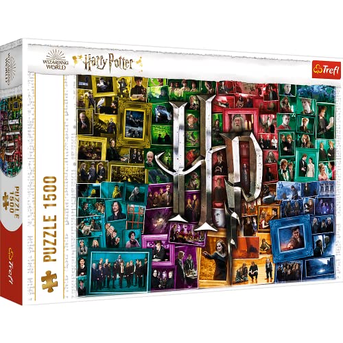 Trefl 26185 Harry Potter: In den Filmen 1500 Teile, Premium Quality, für Erwachsene und Kinder ab 12 Jahren Puzzle von Trefl