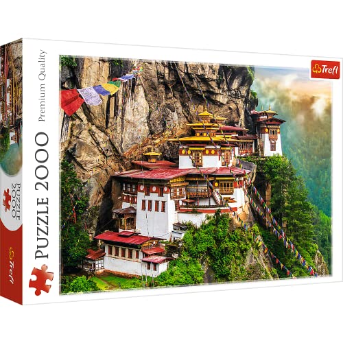 Trefl TR27092 2000 Tiger Puzzle, Farbig, Tiger's Nest von Trefl