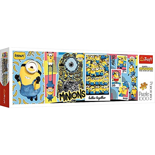 MINIONS 916 29049 1000 Panorama, rot von Trefl