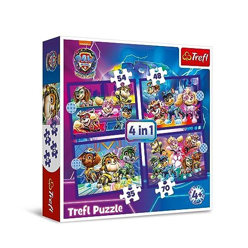 Trefl 34621 PAW Patrol Kinderpuzzle, Mehrfarbig von Trefl