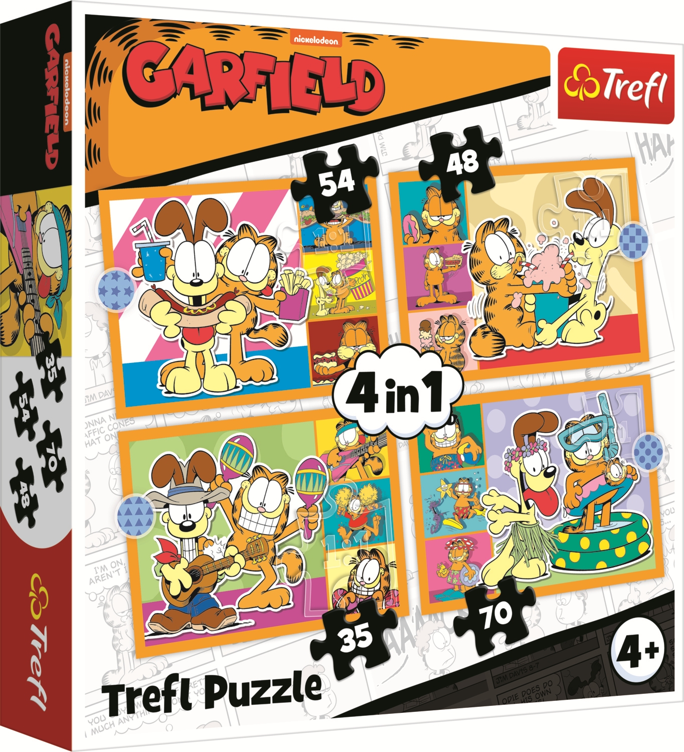 Trefl 4 Puzzles - Garfield Loves Lasagna 35 Teile Puzzle Trefl-34673 Trefl 4 Puzzles - Garfield Loves Lasagna 35 Teile Puzzle Trefl-34673 von Trefl