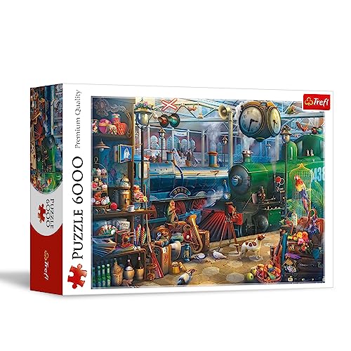 Puzzle 6000 - Bahnhof von Trefl