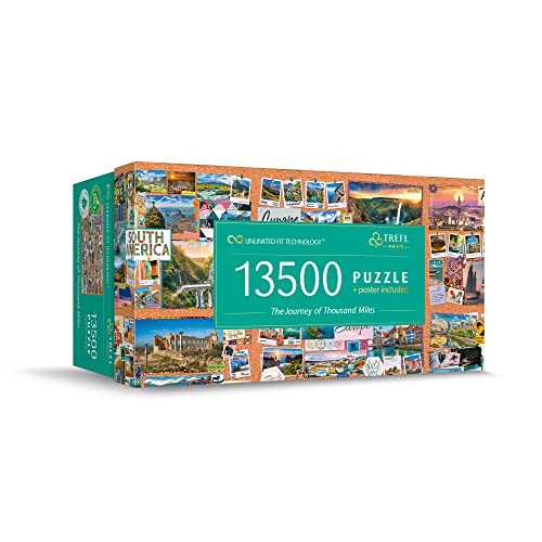 UFT Puzzle 13500 - Reise von tausend Meilen, The Journey of Thousand Miles von Trefl